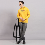 Men Printed Hooded Sweatshirt